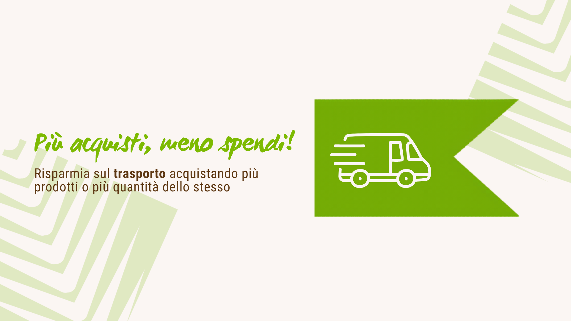 Piu acquisti piu risparmi
